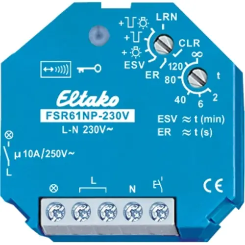 Eltako FSR61NP-230V schakelactor inbouw impulsrelais 1 maakcontact 230V AC