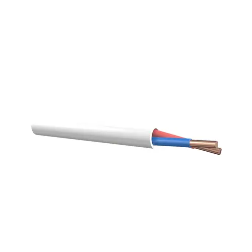 Dynamic YRDC2070020 signaalkabel 2 x 0.6 wit rol 100 meter
