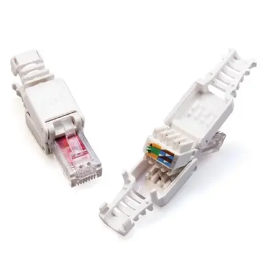Technetix RJ45-DIY-SHOP rj45 conn snap-on set 2x