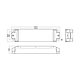 Prolumia 46190002 LED driver CV 24 V DC 75W Triac dimbaar