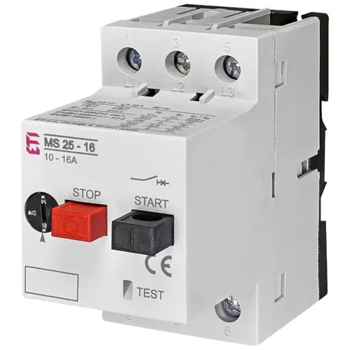 Iskra ETI MS25 16 motorbeveiligingsschakelaar 10-16A 3-polig