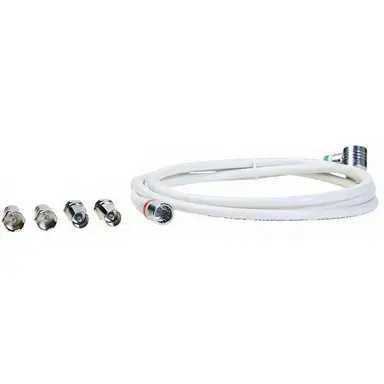 Technetix AANSLUITSET ZIGGO Coax universele aansluitset voor signaalversterker 4x male connector 1x kabel Female - Male 1,5 Meter