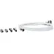 Technetix AANSLUITSET ZIGGO Coax universele aansluitset voor signaalversterker 4x male connector 1x kabel Female - Male 1,5 Meter