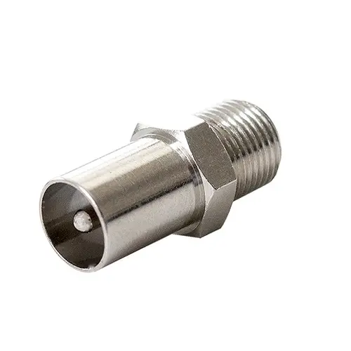 Technetix FF-IEC MALE coax adapter f-female -  iec male