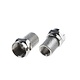 Technetix FTO-66 f-connector schroef 75 Ohm (1 stuk)