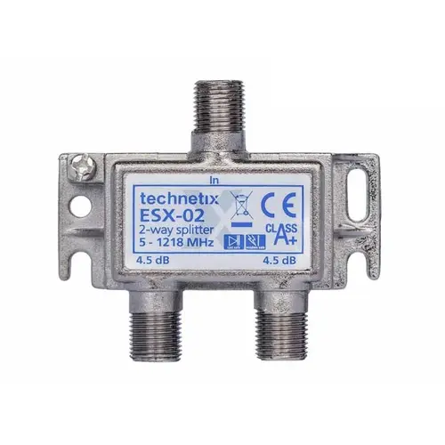 Technetix ESX-02 aftakelement 2-voudig F-connector splitter