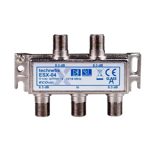 Technetix ESX-04 aftakelement 4-voudig F-connector splitter