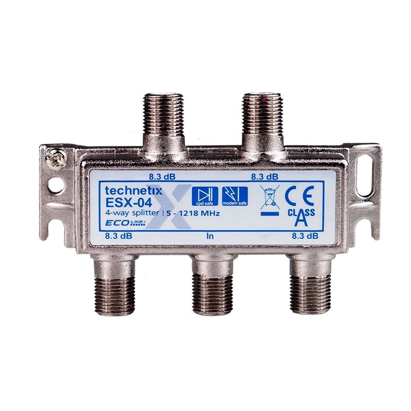 Technetix ESX-04 aftakelement 4-voudig F-connector splitter ...