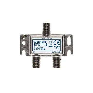 Technetix ETX-1-16 aftakelement 1-voudig 16db 1.2ghz