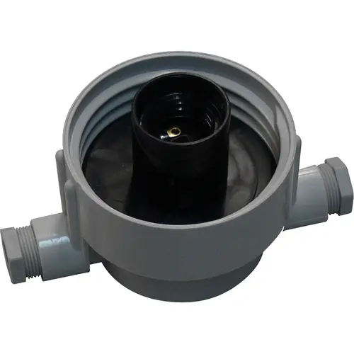 Corodex 2230823GS kabelarm 60W E27 2 x PG16 grijs