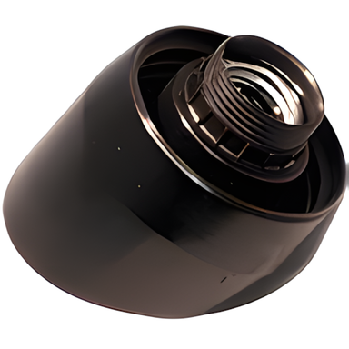 Corodex 2230741ZW schroefrand 40W E27 schuin zwart