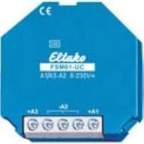 Eltako FSM61-UC 2-kanaals Funk zendmodule met geïntegreerde antenne