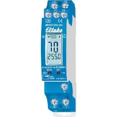 Eltako MOD12D-UC digitale instelbare 300W motorregelaar met display