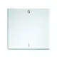 Eltako W-FMT55/2- wip enkele voor draadloze minitaster wit