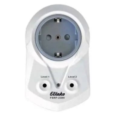 Eltako FSRP-230V Funk EnOcean level-1 en level-2 tussenstekker repeater helder wit