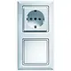 Eltako R2-ws afdekraam 2-voudig 55-serie wit mat