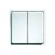 Eltako FMT55/4-rw batterijloze 4-kanaals mini afstandsbediening helder wit