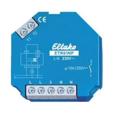 Eltako ETR61NP-230V Scheidingsrelais 1 NO contact niet potentiaalvrij 10A/250VAC