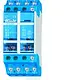 Eltako S12-220-230V impulsrelais 2 NO + 2 NC 16A/250V AC. Stuurspanning 230VAC