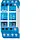 Eltako XR12-220-230V schakelrelais 2 NO + 2 NC 25A/250V AC. Stuurspanning 230V
