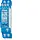 Eltako SU12DBT/1+1-UC 2-kanaals schakelklok. 1+1 NO potentiaalvrije contacten. Met Bluetooth