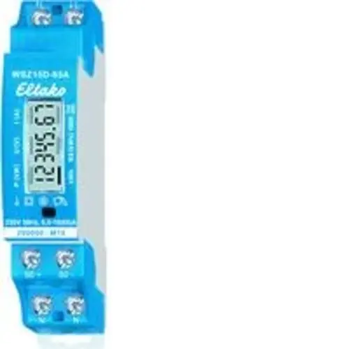 Eltako WSZ15D-65A MID 1-fase DIN-rail kWh meter voor maximaal 65A met MID/geijkt