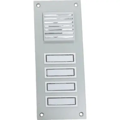 Atea 4SMIK opbouw deurpost geanodiseerd alu met 4 knoppen en AB190Z