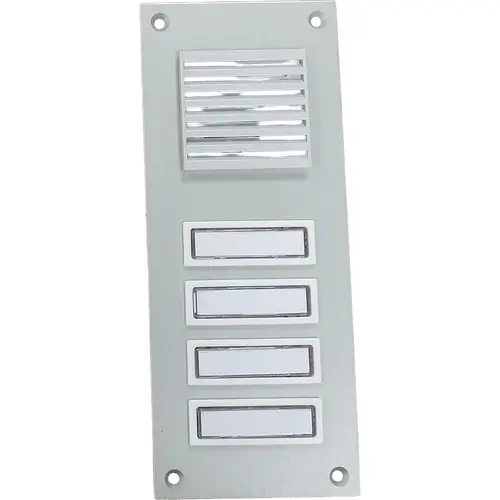 Atea 4SMIK opbouw deurpost geanodiseerd alu met 4 knoppen en AB190Z