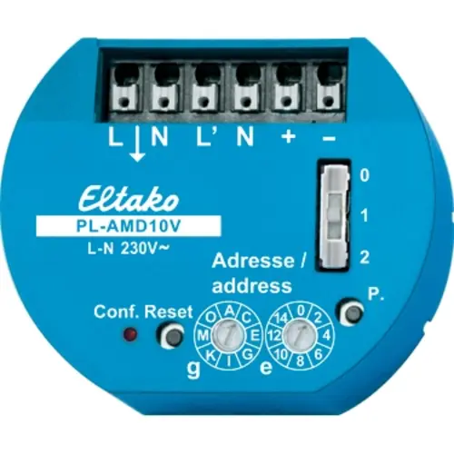Eltako PL-AMD10V Dezentraler Dimm-actor 1-10 Volt