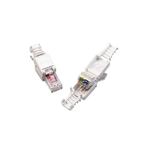 Technetix RJ45-SNAP-ON RJ45 male snap-on connector set van 2