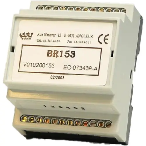 Atea BR153 relaisdoos t.b.v. omschakeling tussen 2 of meer buitenposten