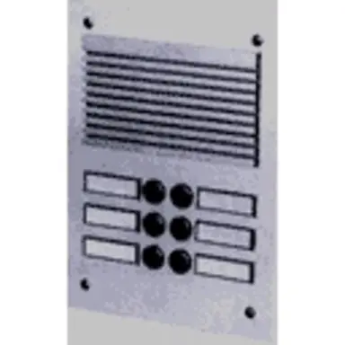 Atea AB200A06CBD deurluidspreker inbouw met 6 dubbel verchroomde beldrukkers