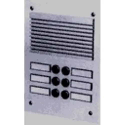 Atea AB200A06CBD deurluidspreker inbouw met 6 dubbel verchroomde beldrukkers