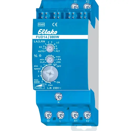 Eltako FUD14/800W dimactor universeel 800W 2 modules volgdimmer