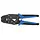 Bluegrip SKT-2507-FLAG krimptang ongeïsoleerde Haakse Vlakstekerhulzen flag