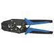 Bluegrip SKT-2507-FLAG krimptang ongeïsoleerde Haakse Vlakstekerhulzen flag