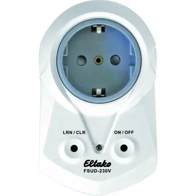 Eltako FSUD-230V Funk EnOcean tussenstekker universele 300W LED dimactor