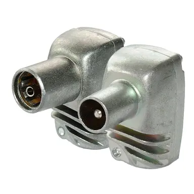 Technetix IECMF-A+S set haakse iec-connector coax male + female