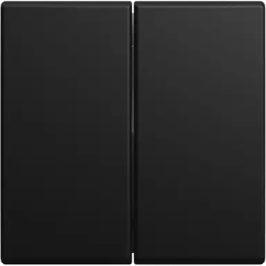 Busch-Jaeger 2505-915 schakelwip 2-voudig Balance SI zwart mat