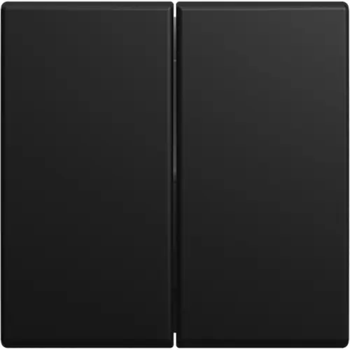 Busch-Jaeger 2505-915 schakelwip 2-voudig Balance SI zwart mat