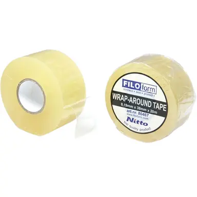 Filoform CB330105 wikkeltape transparant 38 mm x 20 meter