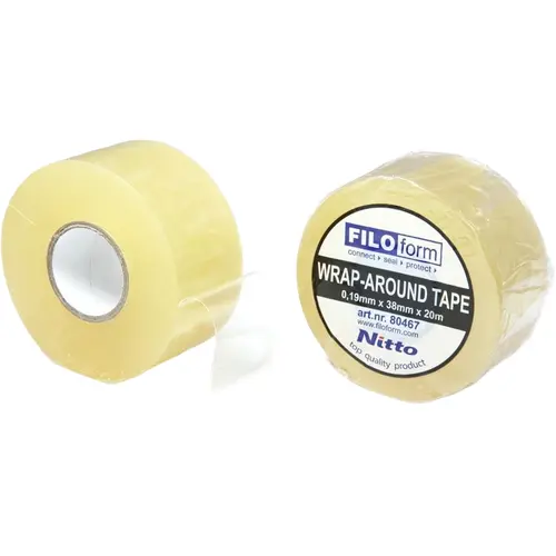Filoform CB330105 wikkeltape transparant 38 mm x 20 meter