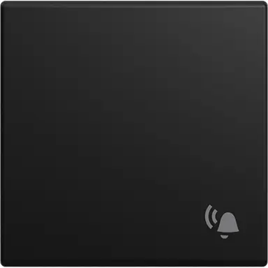 Busch-Jaeger 2520 KI-915 schakelwip symbool bel Balance SI zwart mat