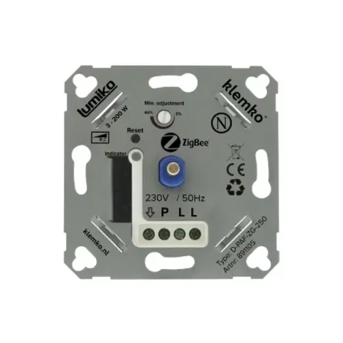 Klemko D-PAF-ZG-250 891105 Zigbee LED dimmer 3-200W