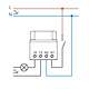 Finder 13.31.8.230.4300 impulsrelais elektromechanisch monostabiel 230V AC 1-maakcontact 12A inbouw serie13