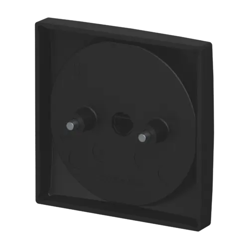 Busch-Jaeger 2542 DR-915 draaiknop jaloezieschakelaar Balance SI zwart mat