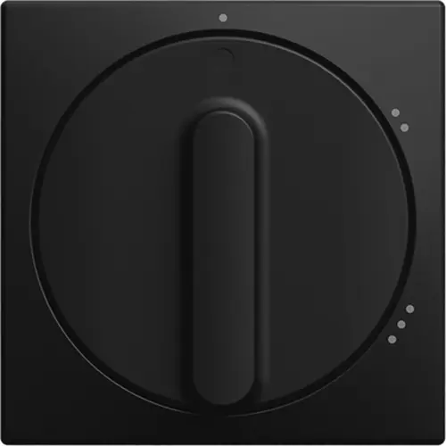 Busch-Jaeger 2542 DR/02-915 draaiknop driestandenschakelaar Balance SI zwart mat