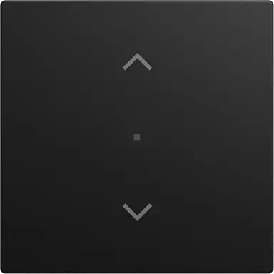 Busch-Jaeger 6232-10-915 bedieningswip met pijlsymbolen tbv bedieningselement flex 1-voudig Balance SI zwart mat