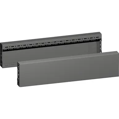 Rittal 8660033 sokkelplinten zijkant 600x100 zwart set van 2 stuks