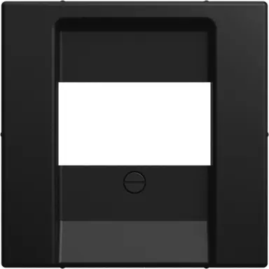 Busch-Jaeger 2539-915 centraalplaat USB / luidspreker Balance SI zwart mat